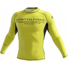 Рашгард MANTO Future Yellow