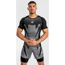 Рашгард VENUM Attack Mens Short Sleeve Black