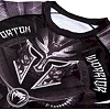 Рашгард Venum Gladiator 3.0 Rashguard Black White Short Sleeves