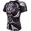 Рашгард Venum Gladiator 3.0 Rashguard Black White Short Sleeves