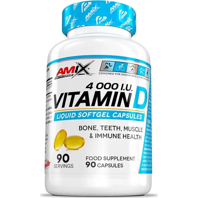 Витамины Amix Vitamin D3 4000I.U. - 90 софт гель