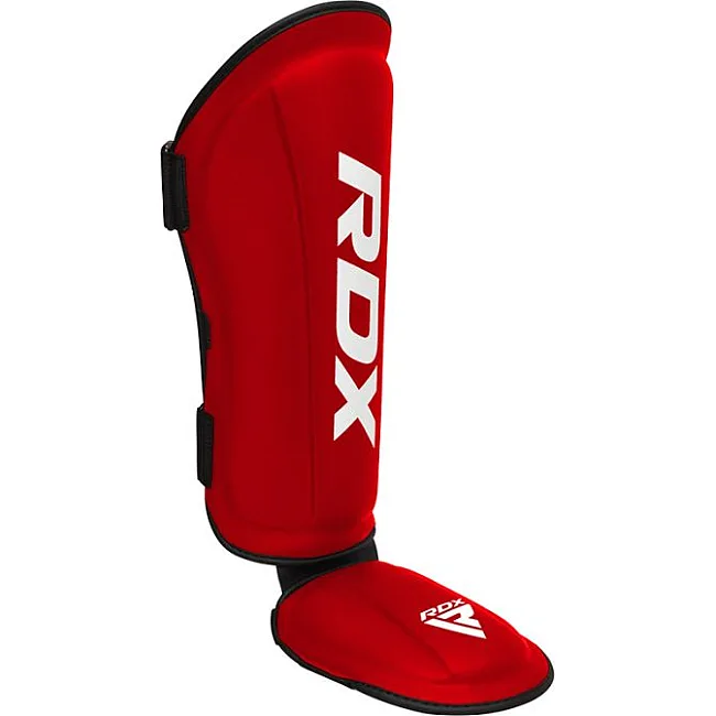 Захисні щитки для ніг RDX T1 Black Red