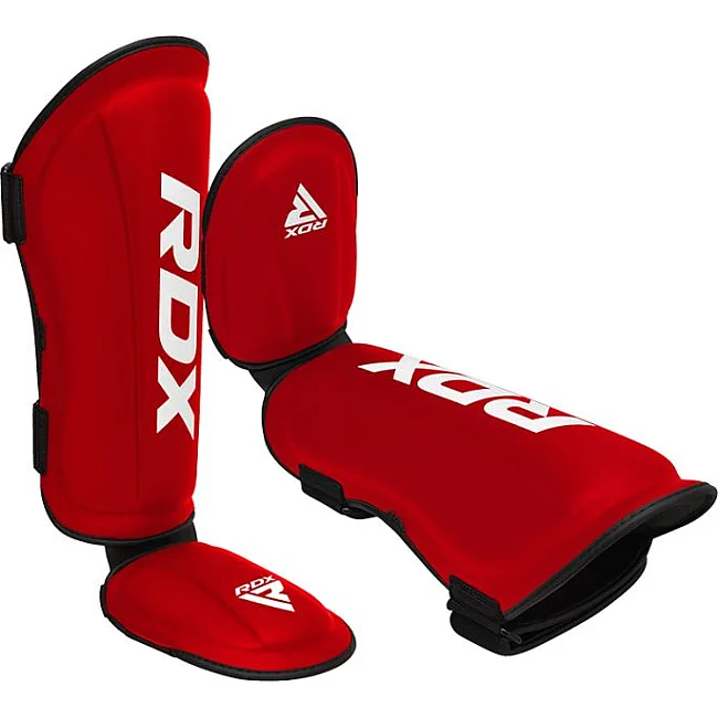 Захисні щитки для ніг RDX T1 Black Red