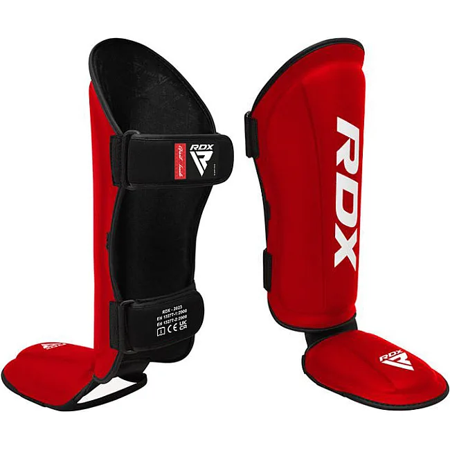 Захисні щитки для ніг RDX T1 Black Red
