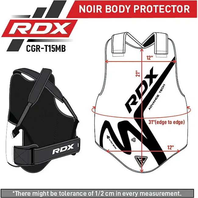 Защитный жилет RDX T15 Noir Black