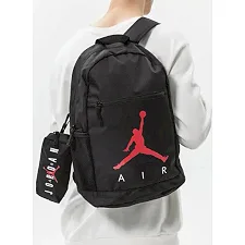 Рюкзак NIKE AIR SCHOOL BACKPACK WITH PENCIL CASE черный 46х30х13см