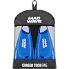 Ласти тренувальні з відкритою п'ятою MADWAVE Chaser tech M074306 (Чорний)