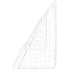 Футбольные ворота с панелью и сеткой BR240P NILS 2в1 240x150cm