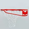 Баскетбольне кільце з сіткою для щита SPALDING STANDARD 7811SCNR (Червоний)