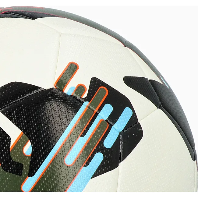 Футбольний м'яч Puma Orbita 5 FUSION білий, чорний, болотний