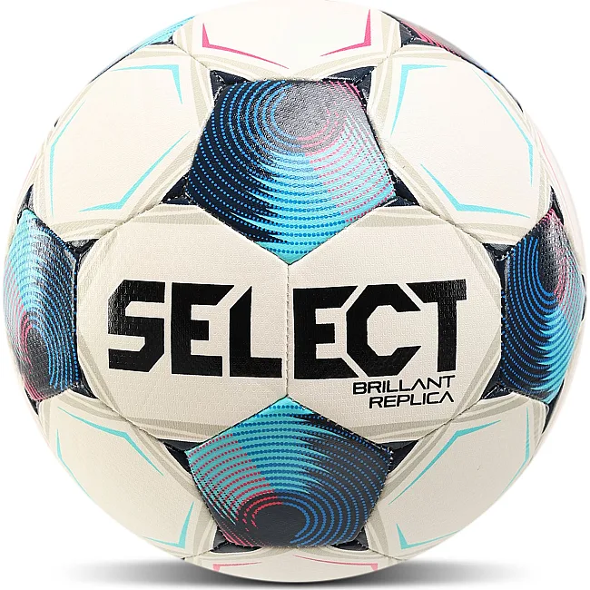 Футбольный мяч детский SELECT BRILLANT V25 BRILLANT-REP-5WB №5 (Белый-синий)