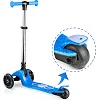 Детский самокат трехколесный Ricokids Jelly синий