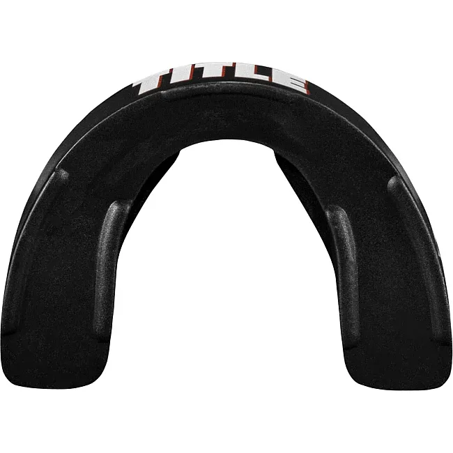 Капа TITLE Boxing Max Braces Mouthguard 2.0 под брекеты, взрослая (возраст 11+) Black