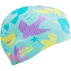 Шапочка для бассейна силиконовая для взрослых MADWAVE Birds M057431 (Голубой)