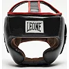 Боксерский шлем Leone CS426 FULL COVER Black