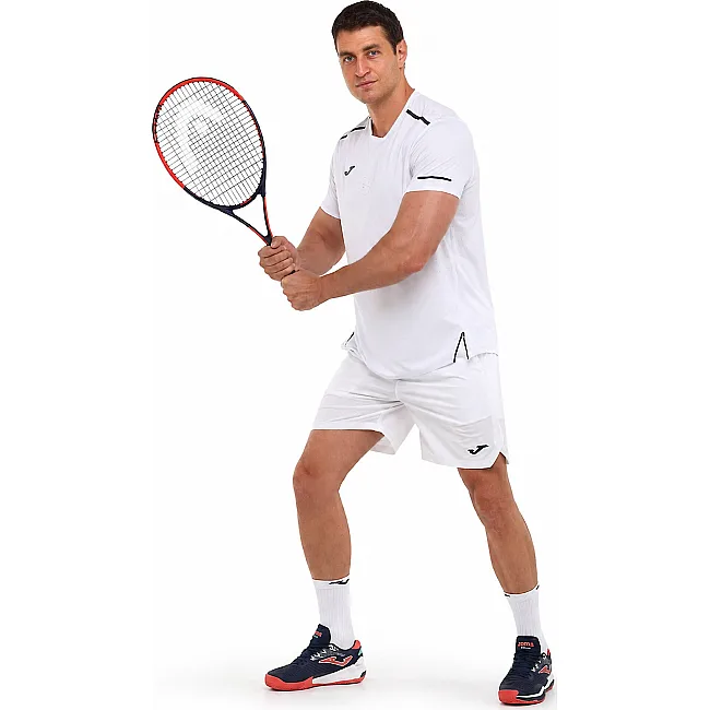 Спортивные шорты короткие мужские JOMA ICONIC 103953-200 (Белый)