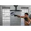 Пневмогруша боксерська TITLE Platinum Perilous Speed Bag Silver/Black (18×25,4 см.)