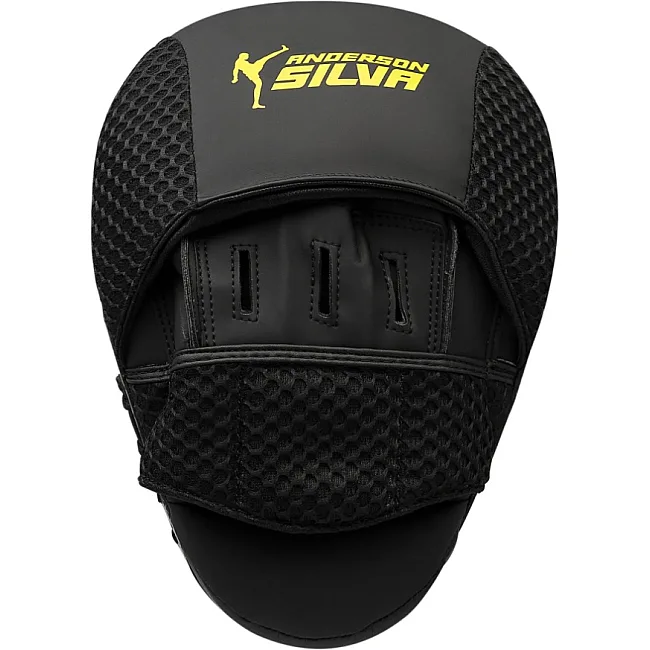 Лапи ADIDAS X ANDERSON SILVA 50 | чорно/жовтий | ADIAS50FM