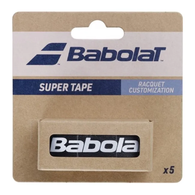 Захисна стрічка BABOLAT SUPER TAPE X5 (Упаковка,5) black