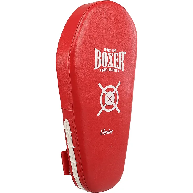 Лапа боксерская прямая тренировочная удлиненная BOXER NEW 2009-N (Синий)