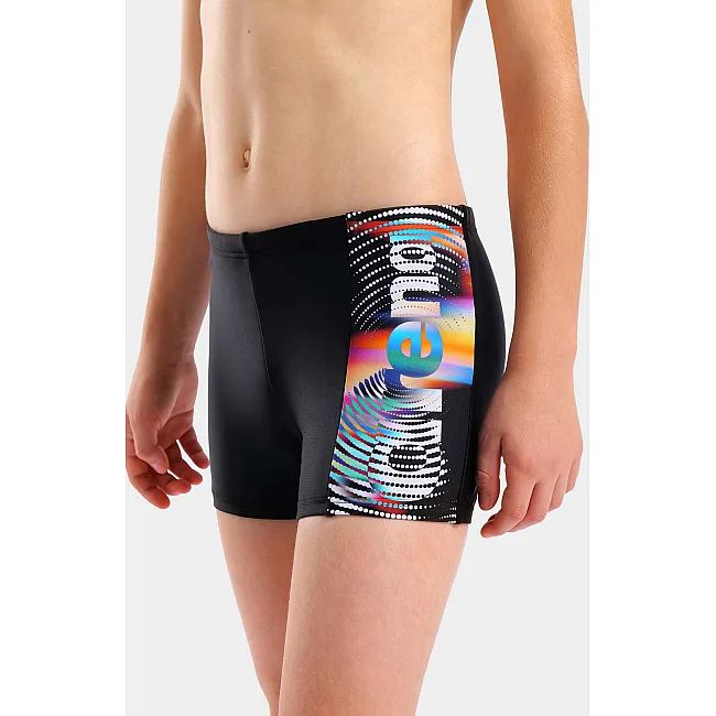 Плавки для мальчиков Arena LIT LOGO SWIM SHORT черный (для детей)