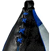 Пневмогруша боксерська TITLE Platinum Perilous Speed Bag Silver/Black (18×25,4 см.)