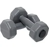Гантели для фитнеса пластиковые Champion TA-9820-1 2шт 1кг (Красный)