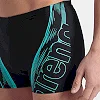 Плавки мужские Arena SWIM SHORT GRAPHIC черный, бирюзовый