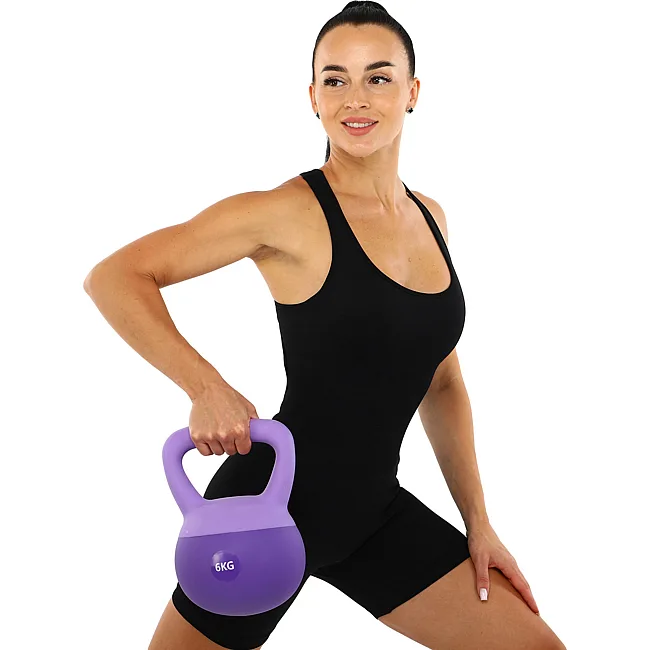 Гиря мягкая SP-SPORT
 SOFT KETTLEBELL FI-0122-6 вес 6кг (Фиолетовый)