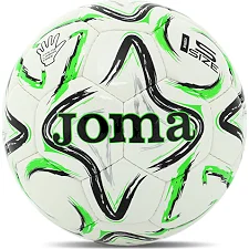 Футбольный мяч JOMA EGEO II 401413-117-T5 №5 PU (Белый-зеленый)