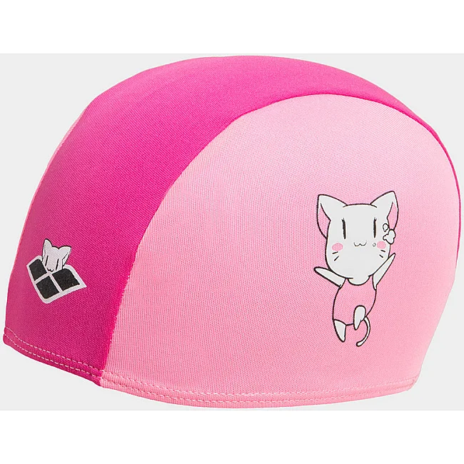 Детская шапочка для плавания Arena FRIENDS KIDS POLYESTER CAP розовый
