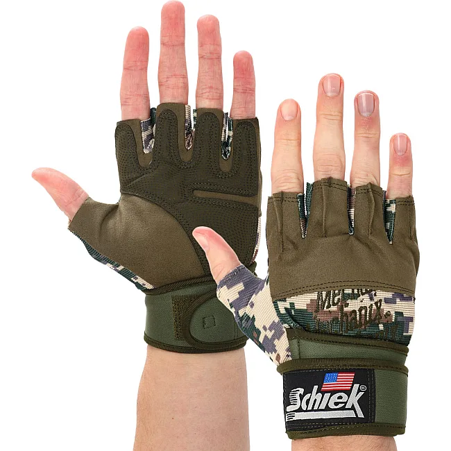 Перчатки для фитнеса и тяжелой атлетики SCHIEK SP-SPORT

 BC-4928 (Камуфляж Woodland)