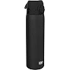 Бутылка для воды металлическая ION8 600 мл. Stainless Steel, Black