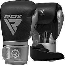 Боксерские перчатки RDX MARK PRO SPARRING TRI LIRA 2 SILVER (капа в комплекте)