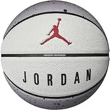 М'яч баскетбольний Nike JORDAN PLAYGROUND 2.0 8P DEFLATED CEMENT GREY/WHITE/BLACK/FIRE RED size 5
