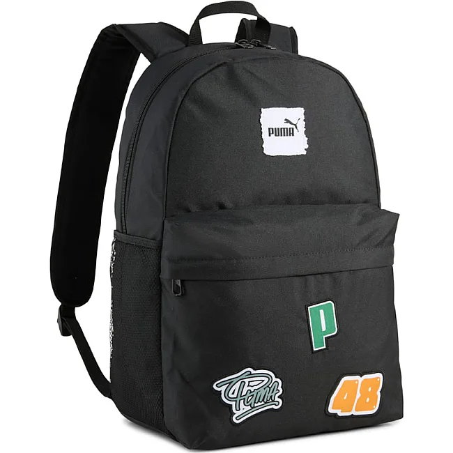 Рюкзак Puma PHASE PATCH Backpack 22L черный 44х30х14 см