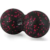 Масажний м'яч подвійний PowerPlay PP-4352 Epp foam peanut ball (d8*16cm.) Чорно/Червоний