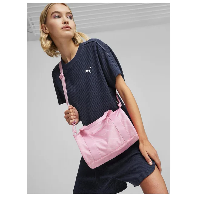 Сумка PUMA Core Pop Barrel Bag 5L рожевий Жін 33х37х12 см