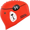 Шапочка для бассейна силиконовая юниорская MADWAVE Junior PIRATE M057312 (Красный)