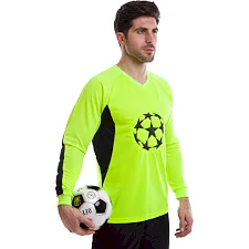 Свитер вратарский с защитой SP-SPORT CO-026S (Салатовый)