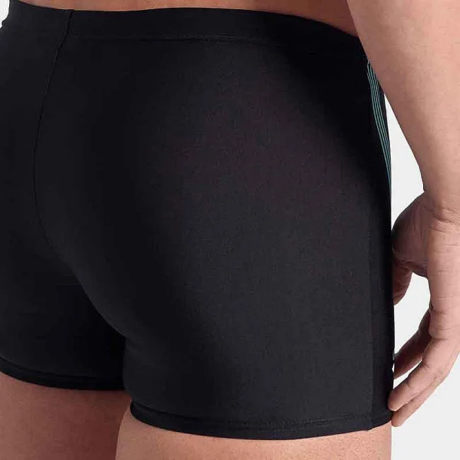 Плавки мужские Arena SWIM SHORT GRAPHIC черный, бирюзовый