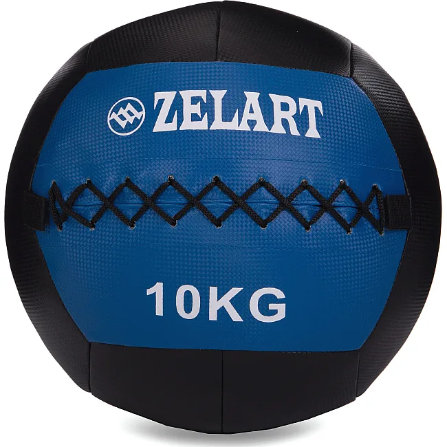 М'яч набивний медичний для кросфіту WALL BALL ZELART
 FI-5168-10 10кг