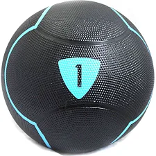 Медбол SOLID MEDICINE BALL черный 1кг