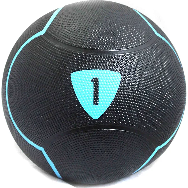 Медбол SOLID MEDICINE BALL черный 1кг