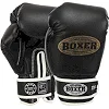 Перчатки для бокса искусственная кожа BOXER Элит 2022 (Черный)
