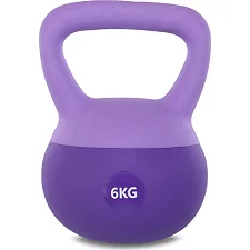 Гиря м'яка SP-SPORT SOFT KETTLEBELL FI-0122-6 вага 6кг (Фіолетовий)