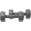 Гантели для фитнеса пластиковые Champion TA-9820-1 2шт 1кг (Красный)