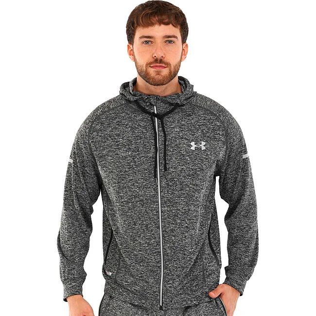 Спортивная кофта
 на молнии с капюшоном UNDER ARMOUR
 CO-1831 (Светло-серый)