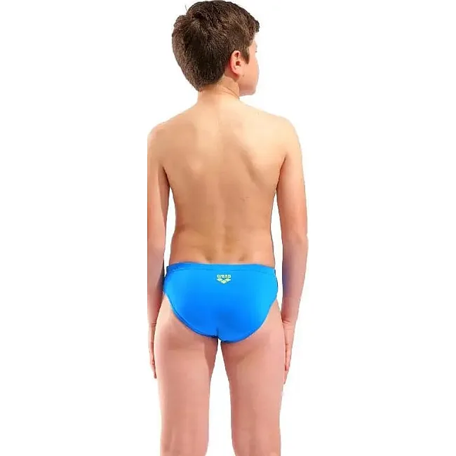 Плавки слепые для мальчиков Arena POSEIDONIA SWIM BRIEFS голубой, желтый