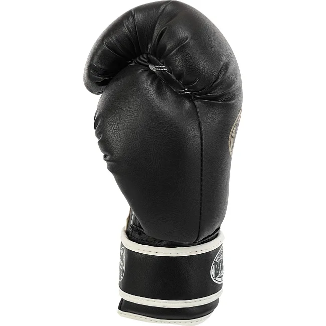 Перчатки для бокса искусственная кожа BOXER Элит 2022 (Красный-черный)